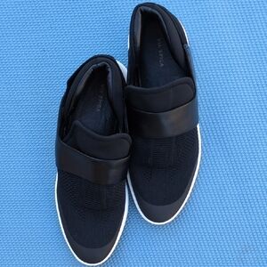 Via Spiga Men's Black and White Sneakers